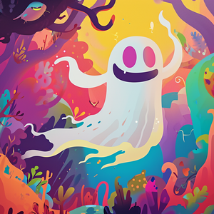 Cool Ghost Art