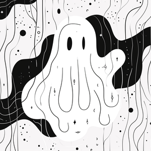 Ghost Art Drawing