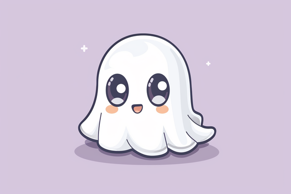 Ghost Cute Art